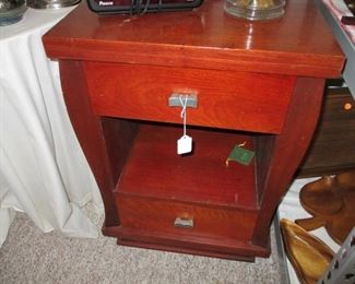 bedside table, vintage