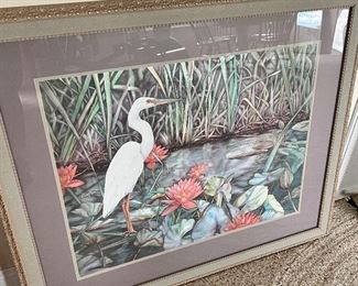 Don Kento Ltd / Crane Art Print