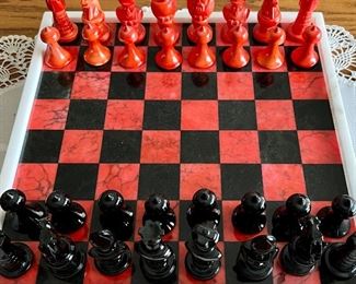 ‘Marble’ Chess Set