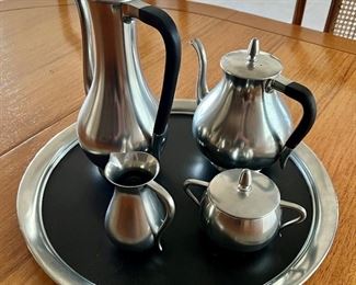 KMD Royal Pewter Service 5 pc