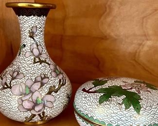 Few Cloisonné pieces