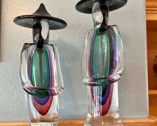 Luigi Onesta ~ Sommerso ~ Murano Glass
Oriental Couple
