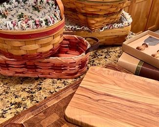 Longaberger Baskets w/liners