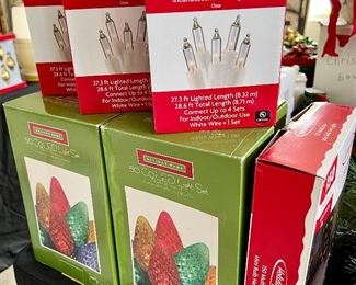 New Boxed Christmas Lights 