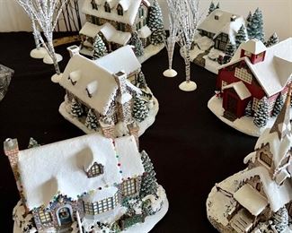 Thomas Kincaid Village….Most if not All have foam sleeves / light cords