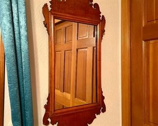 Vintage Wood framed Mirror