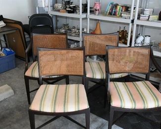 MCM Cane Back Chairs