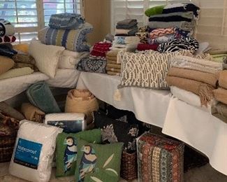 Linens, Pillows and more