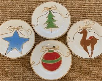 Pier 1 Holiday Plates