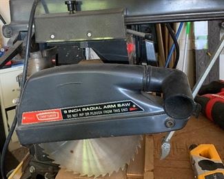 Craftsman 9" Radial Arm Saw