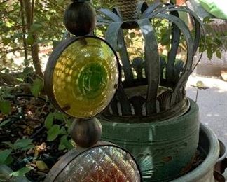 Yard Art (Metal Troughs stay w home)