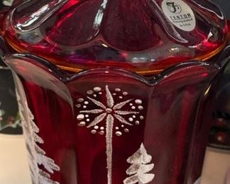 Fenton Handpainted in USA