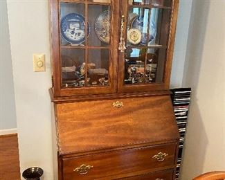 Slant front secretary