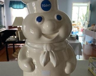 Pillsbury doughboy cookie jar
