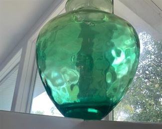 Green Glass Vase $ 32.00