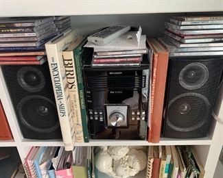 Sharp Shelf Stereo $ 58.00