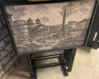 Tray Table Set $ 48.00