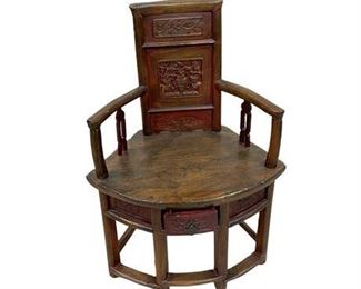 Lot 019
Chinese Corner Chair Reproduction