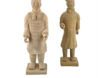 Lot 021
Xian Chinese Terracotta Warrior Figurines