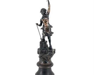 Lot 032a
20th Century French Speltzer 'L'Industrie' Statue