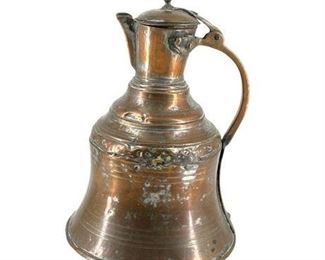 Lot 033a
Antique Turkish Copper Tankard