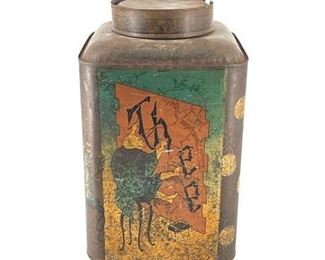 Lot 034a
Antique Chinese Tea Tin