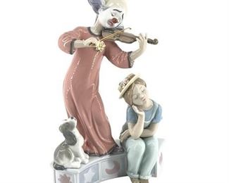 Lot 035
Lladro 'Music for a Dream' Porcelain Figurine Spain #6900