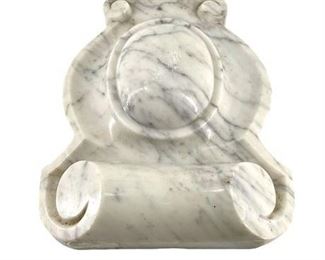 Lot 041
Antique Marble Architectural Pediment