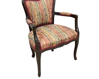 Lot 044a
Vintage Provincial Upholstered Occasional Chair