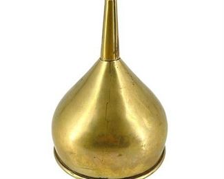 Lot 044
Antique Brass Wine Funnel Filter