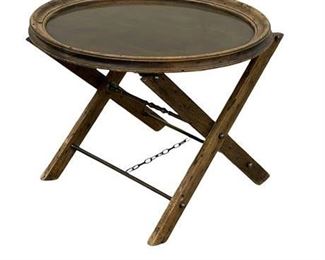 Lot 049a
Vintage Folding Serving Tray Table Set