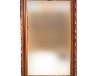 Lot 081
Vintage Wood Framed Mirror