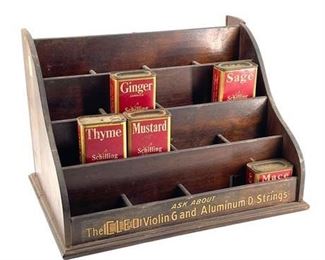 Lot 132
CLEO Musical Strings Vintage Counter Display