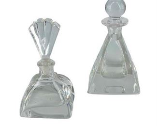 Lot 149
Vintage Crystal Parfume Bottles