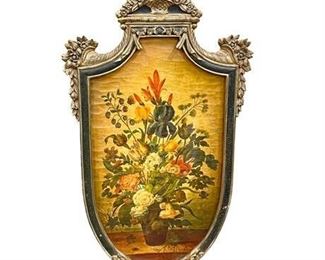 Lot 171
Vintage Decorative Still Life Wall Hanging
