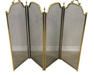 Lot 187a
Brass Traditional Fireplace Screen