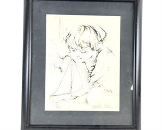 Lot 213
Hyachinthe Kuller 'The Secret Children' Signed Lithograph