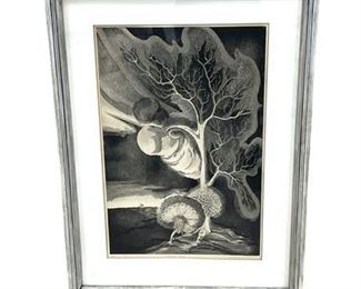 Lot 242
Sr. M Lucia 'Dawn of Being' Signed 1972 Lithograph AP