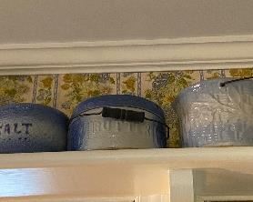 More Blue and Grey Stoneware Pottery