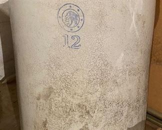 12 Gallon Stoneware Crock