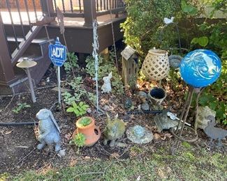 Numerous Outdoor Decor Items