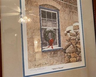 David Doss Signed and Numbered Christmas Prints