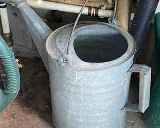 Galvanized Watering Can