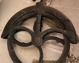 Old Well Pulley
