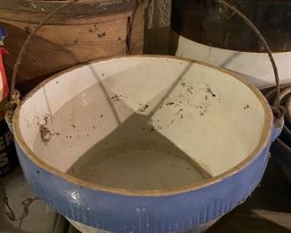 Blue and Grey Stoneware Bowls
