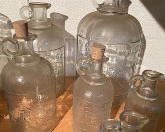 Old White House Vinegar Jars
