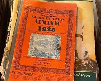 Old Farm Journals/Almanac