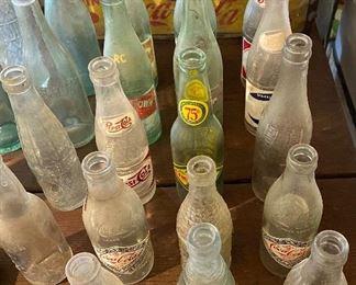 Old Soda Bottles