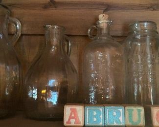 White House Vinegar Jars