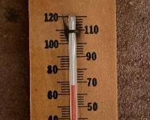 Old Wooden Tidewater Supply Co. Advertising Thermometer Greensboro, N.C.